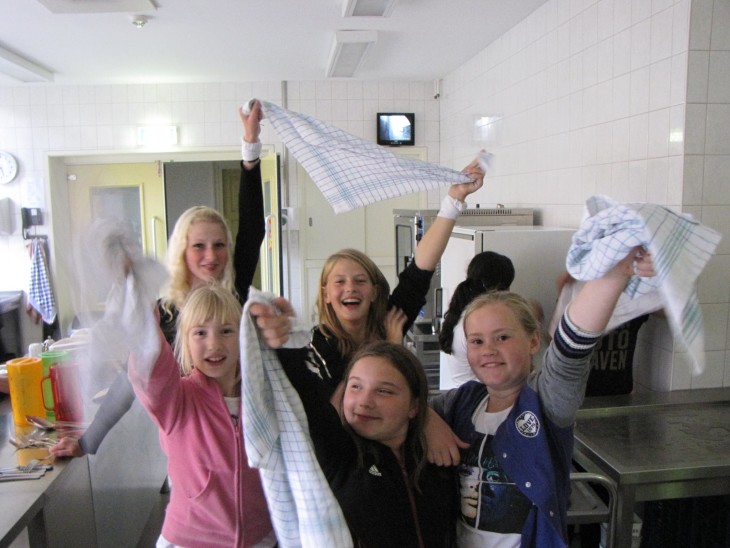 Meisjeskamp bisdom Roermond in ons klooster